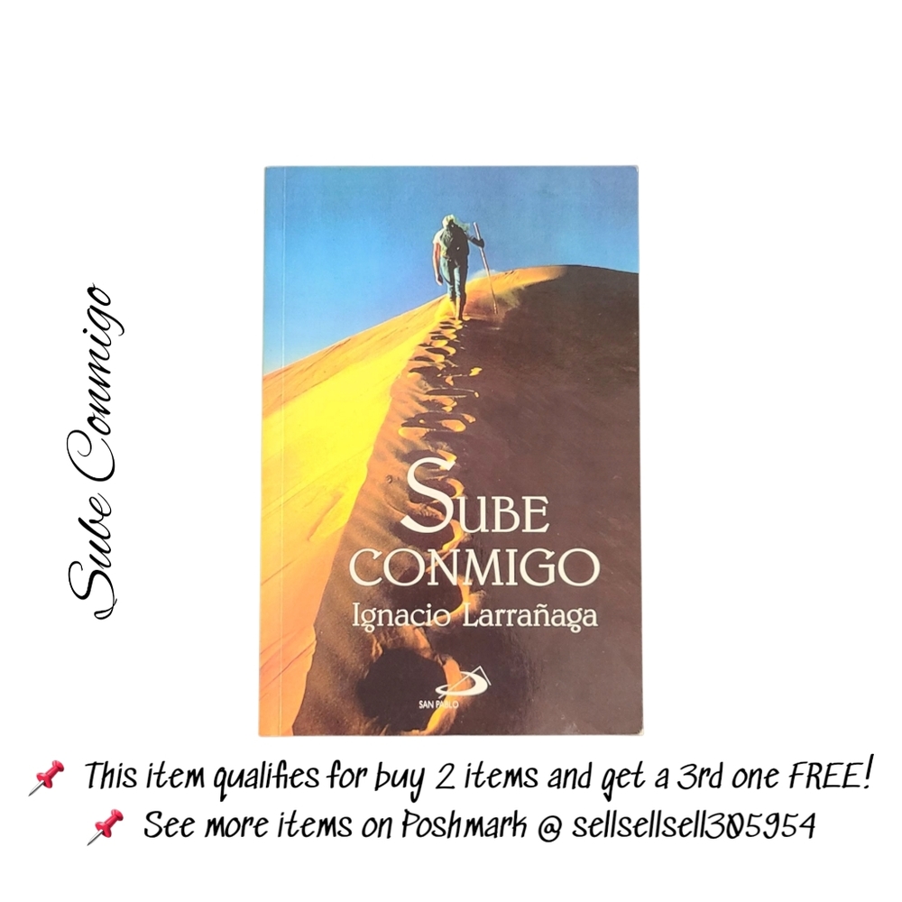 📌 *Book - Sube Conmigo - Ignacio Larrañaga - Paperback - Excellent Condition